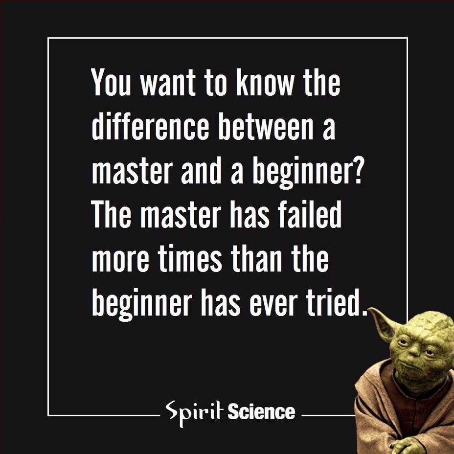 <p>Spreading some Yoda wisdom, I am.</p>