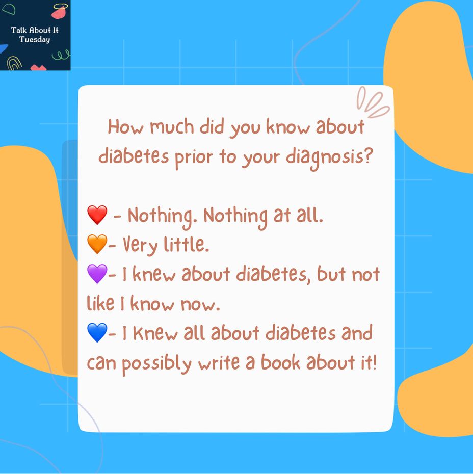 <p>Talk About It Tuesday: How Much Did You Know Before Diagnosis?</p>