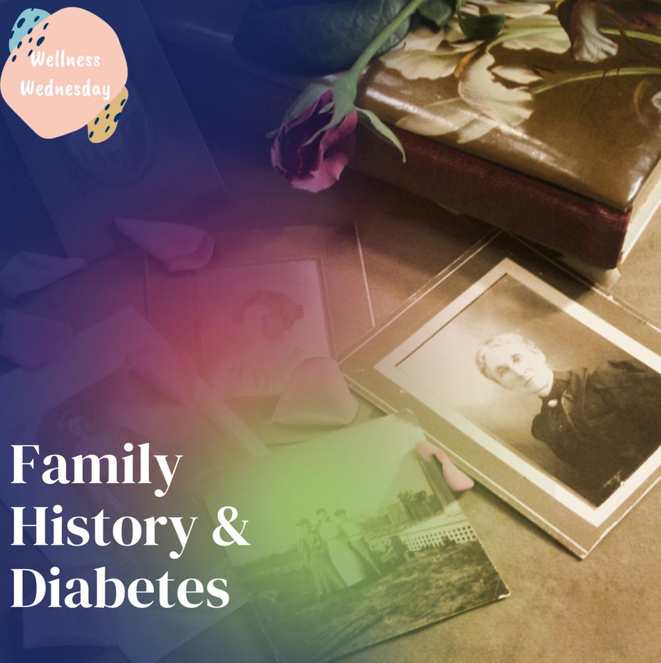 <p>Wellness Wednesday: Family History & <a href="https://themighty.com/topic/diabetes/?label=Diabetes" class="tm-embed-link  tm-autolink health-map" data-id="5b23ce7700553f33fe99129c" data-name="Diabetes" title="Diabetes" target="_blank">Diabetes</a></p>